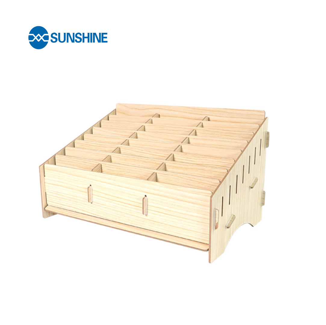 ORGANIZADOR DE MADERA 24 PUESTOS SUNSHINE SS-001B