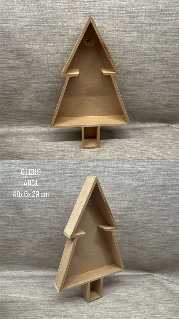 CAJA EN FORMA DE ARBOL 48 X 29