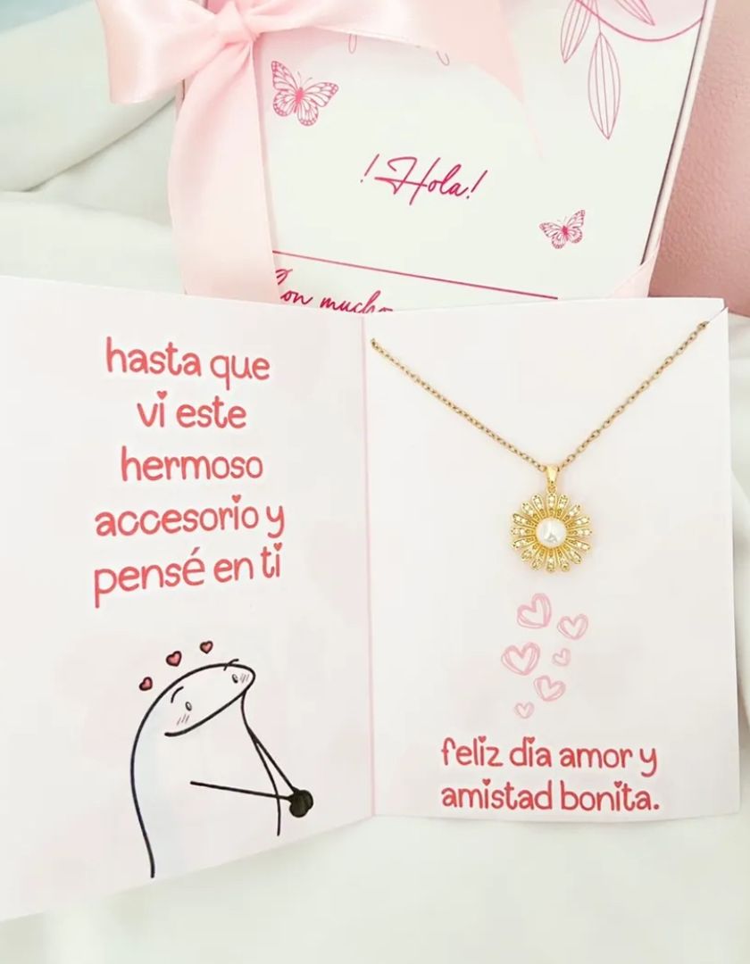 CADENA AM FLORK GIRASOL 