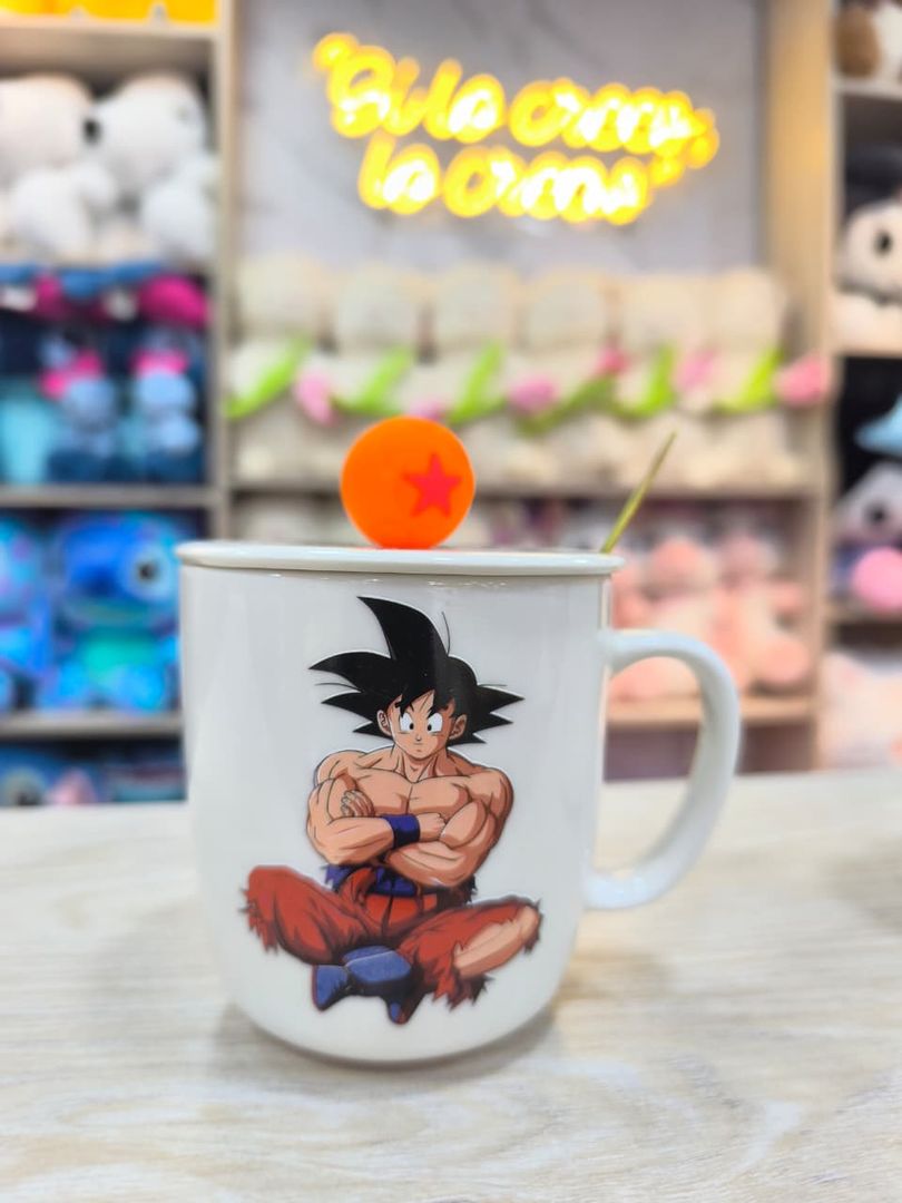 MUG  GOKU TAPA CERÁMICA