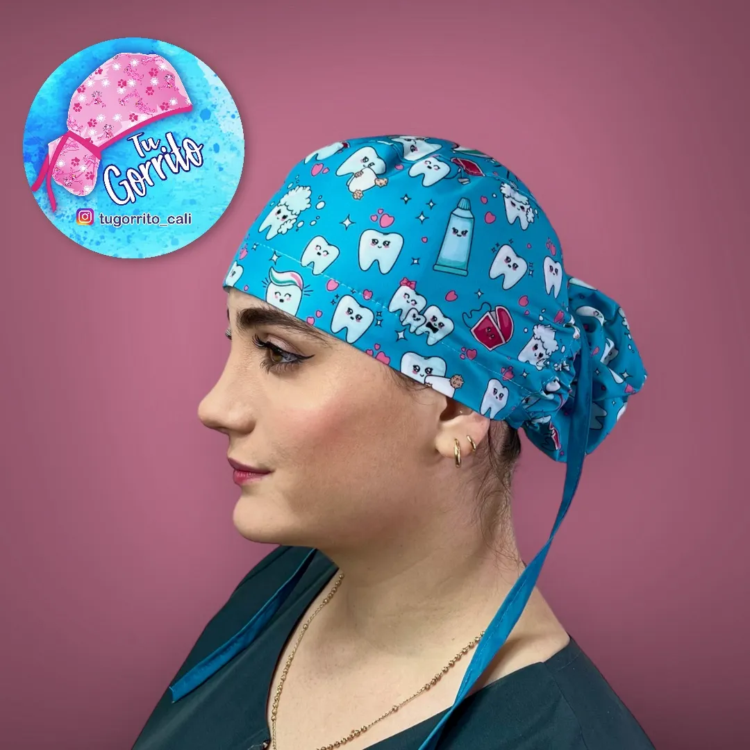 Muelitas fondo azul 