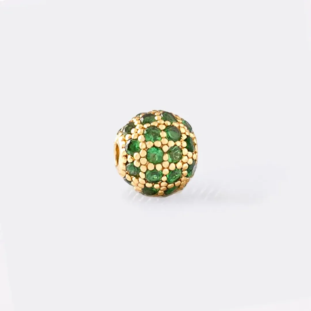 Herraje Bola De Fuego 5 mm Verde