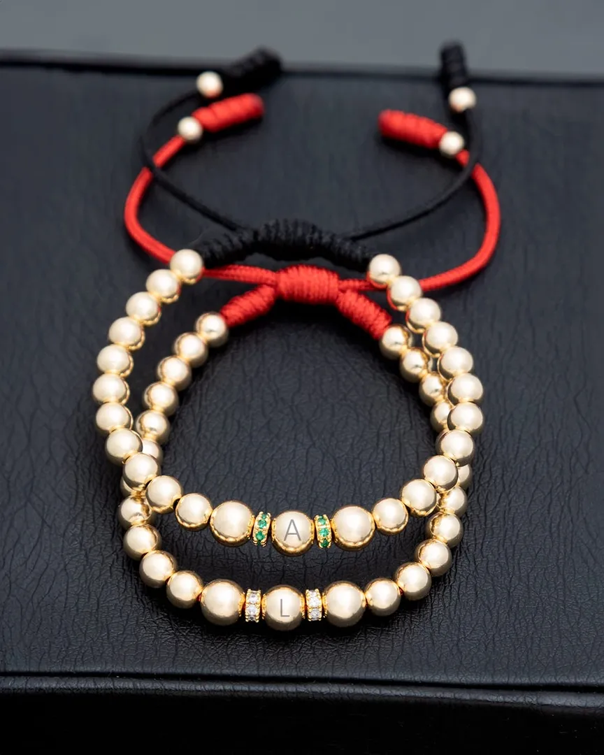 manilla pareja iniciales