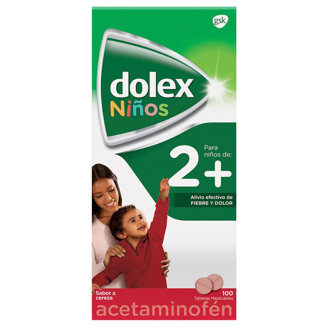 DOLEX +2 NIÑOS MASTICABLE SOB X 10 TAB
