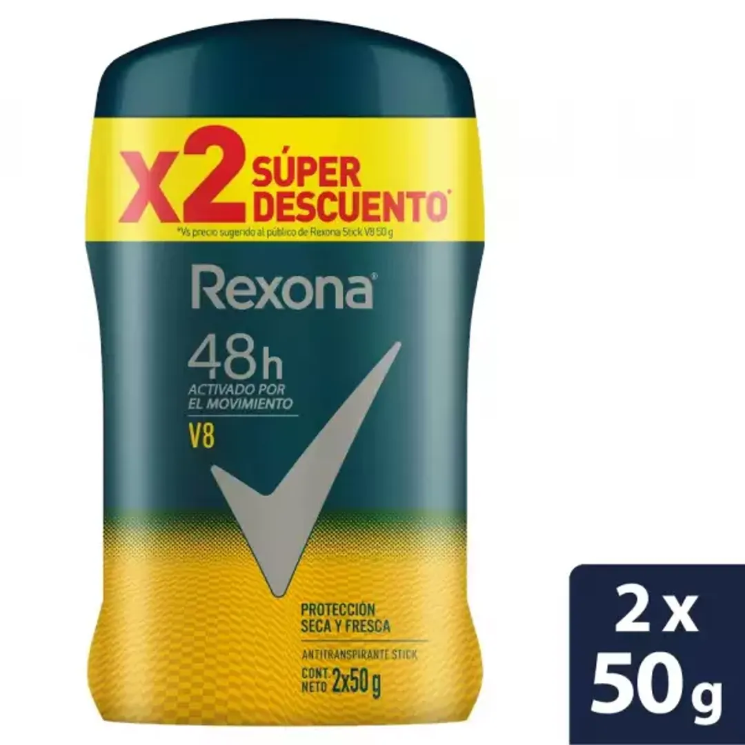 REXONA BARRA*2 V8