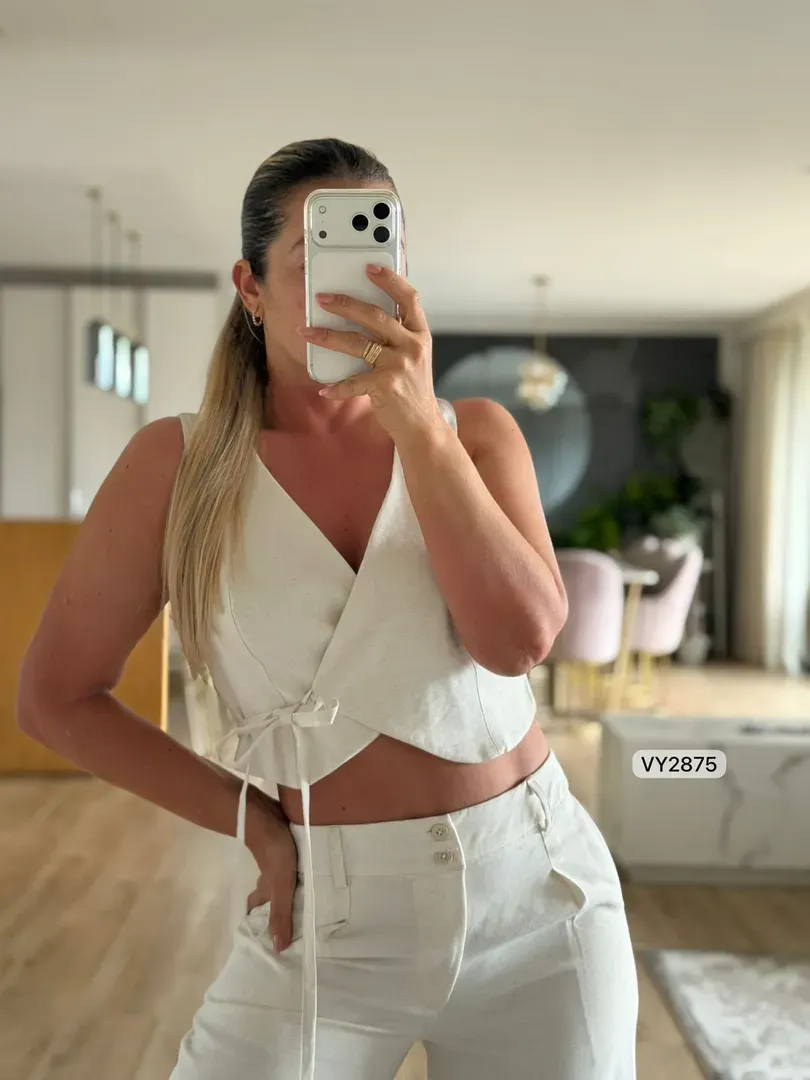 Conjunto chaleco + pantalón