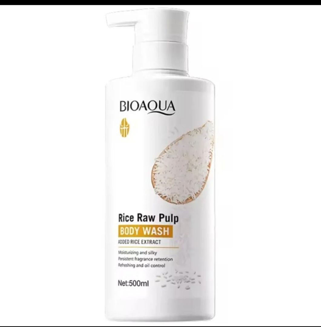 Jabon corporal extractos de arroz bioaqua