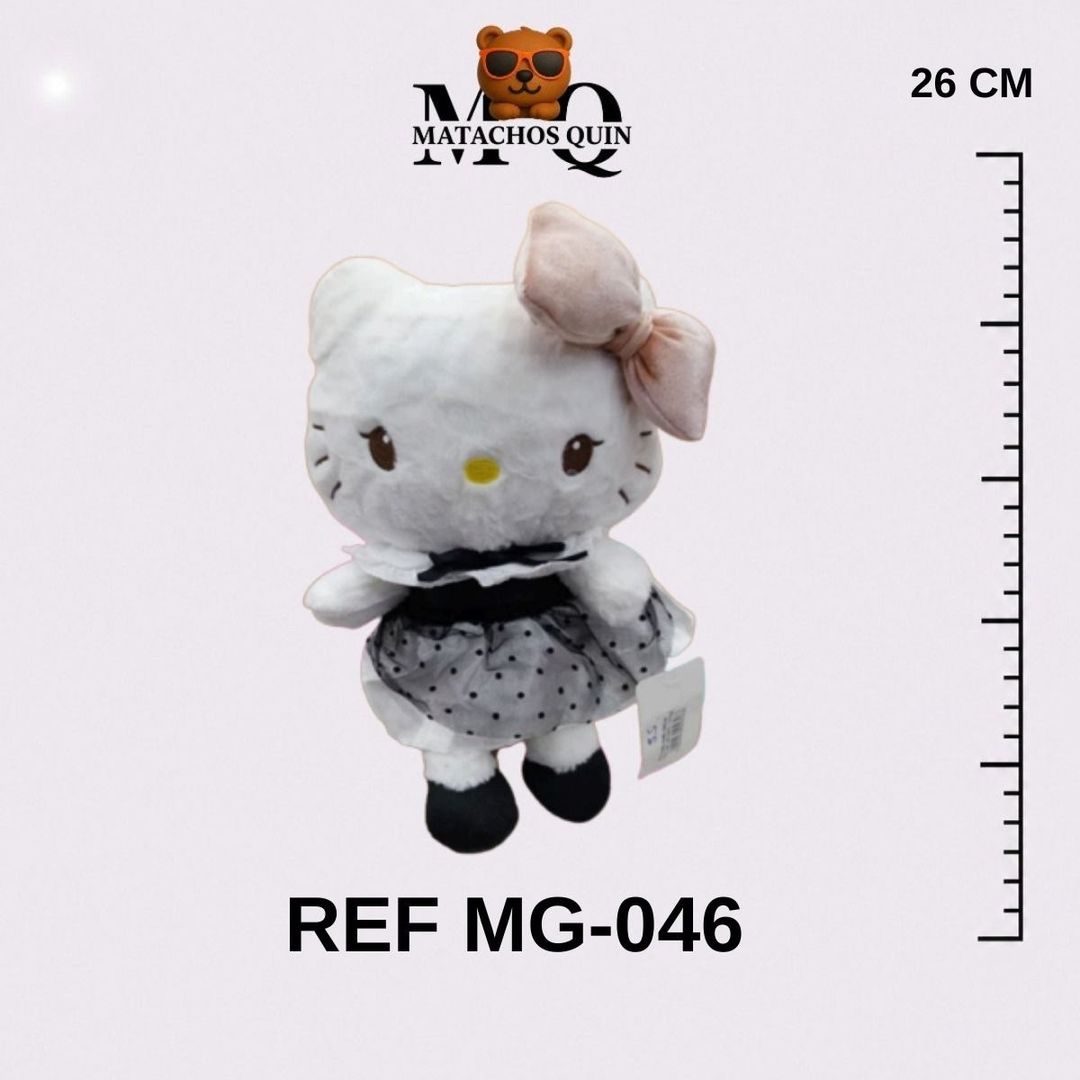 HELLO KITTY CON MOÑO ROSA
