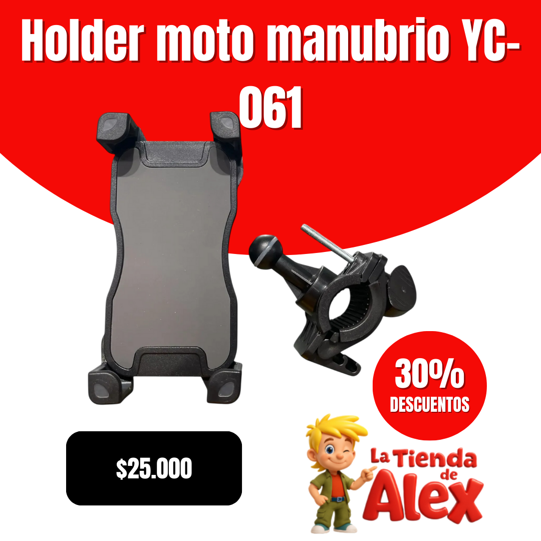 Holder moto manubrio YC-061