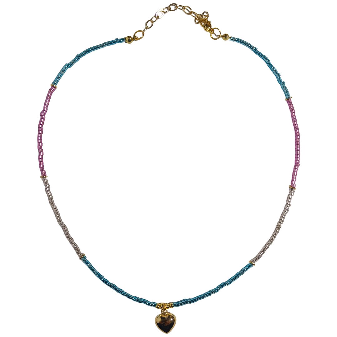 Collar caramelo oscuro