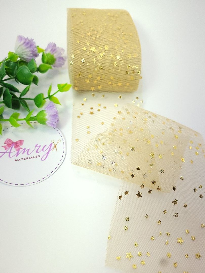 Tull 6cm Dorado Estrella 