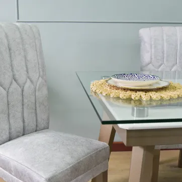 CDOR JULIANA X4 NEW CHAMPAÑA PV 10MM TAPIZ PLATA - imagen 4