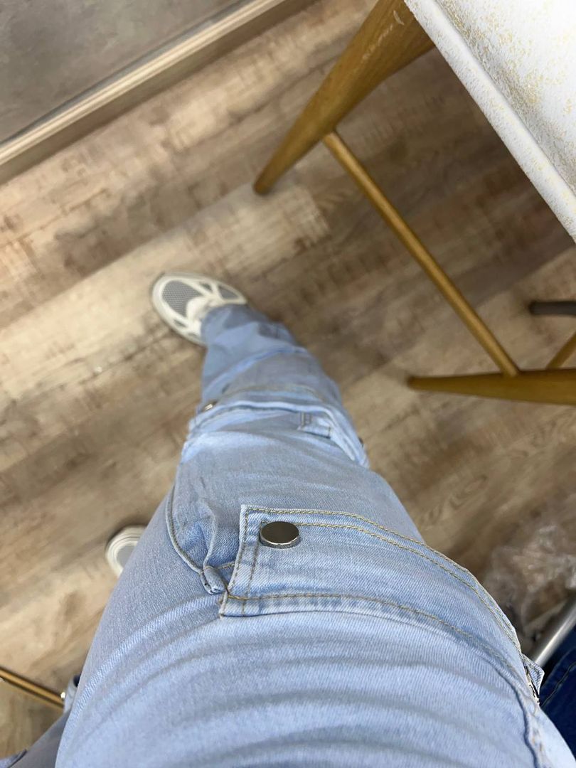 Jeans Elena boteli cargo 