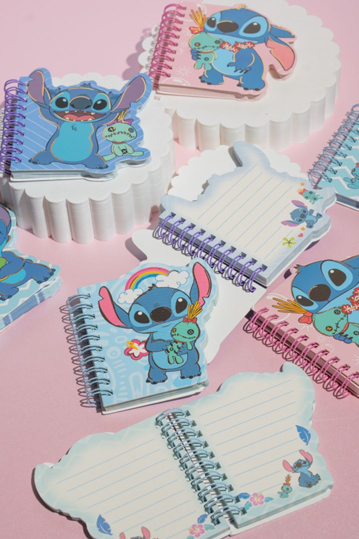 MINI CUADERNOS STITCH