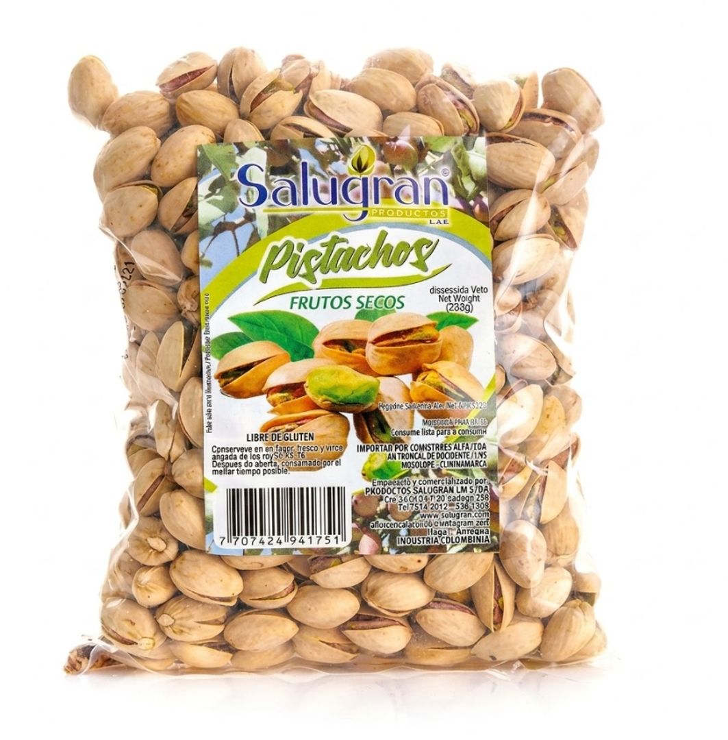 PISTACHO SALADO X 500GR SALUGRAN