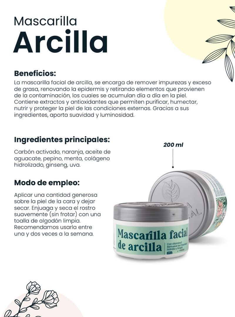 Mascarilla de Arcilla Magia Natural