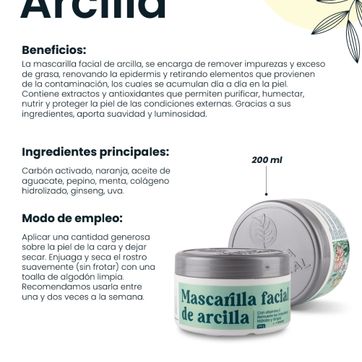 Imagen del producto Mascarilla de Arcilla Magia Natural