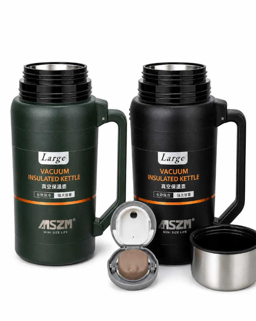 TERMO DE ACERO INOXIDABLE VACUUM POT TERMICO 1500ML