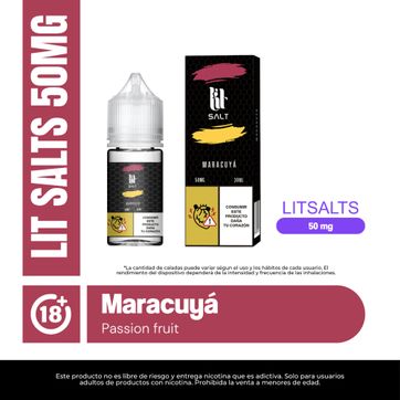 Imagen del producto Esencia Liquida Lit Maracuya 30ml