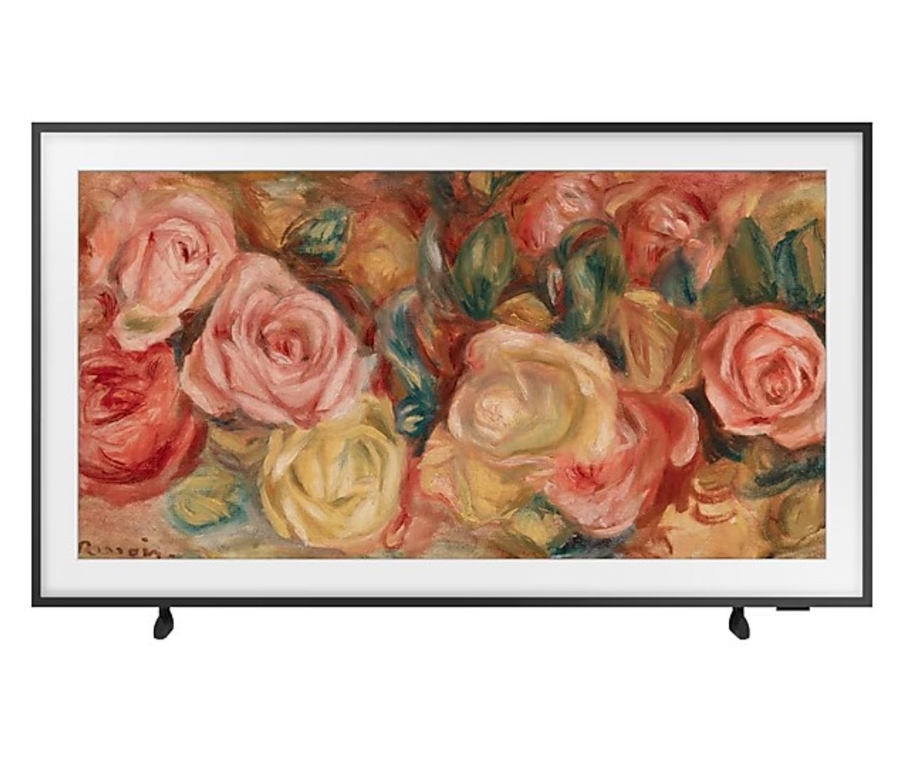 TV SAMSUNG 55" 4K-UHD QLED CON MARCO CAOBA