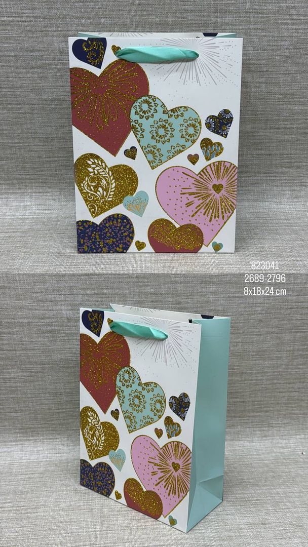 BOLSA DE REGALO SURTIDA 8X18X24 CM