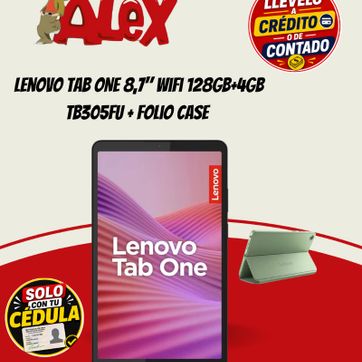 Imagen del producto Lenovo Tab ONE 8,7" Wifi 128GB+4GB TB305FU + Folio Case 