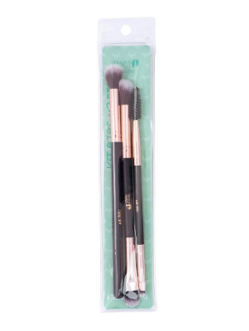 Kit Brocha Trendy Ojos x 3 Generica BT06