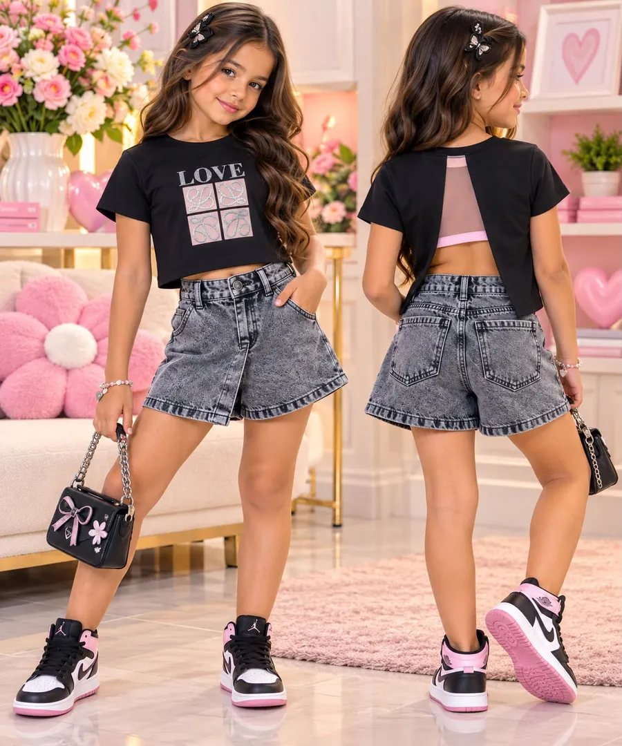 CONJUNTO FALDA NIÑA