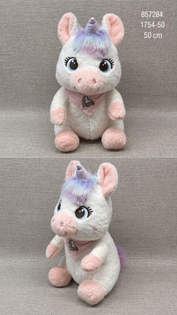 UNICORNIO CON PAÑOLETA 50 CM