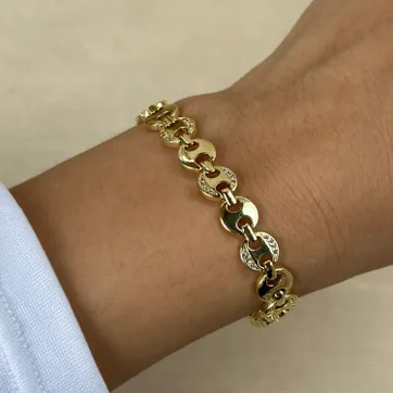 Imagen del producto Pulsera Gucci circones 