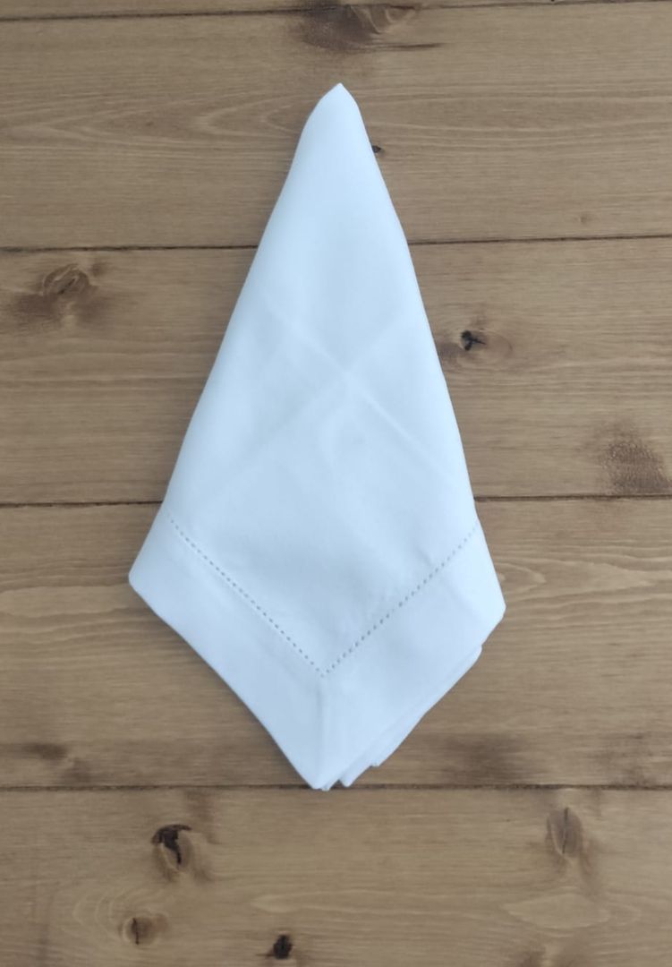 SERVILLETAS DE LINO - BLANCO