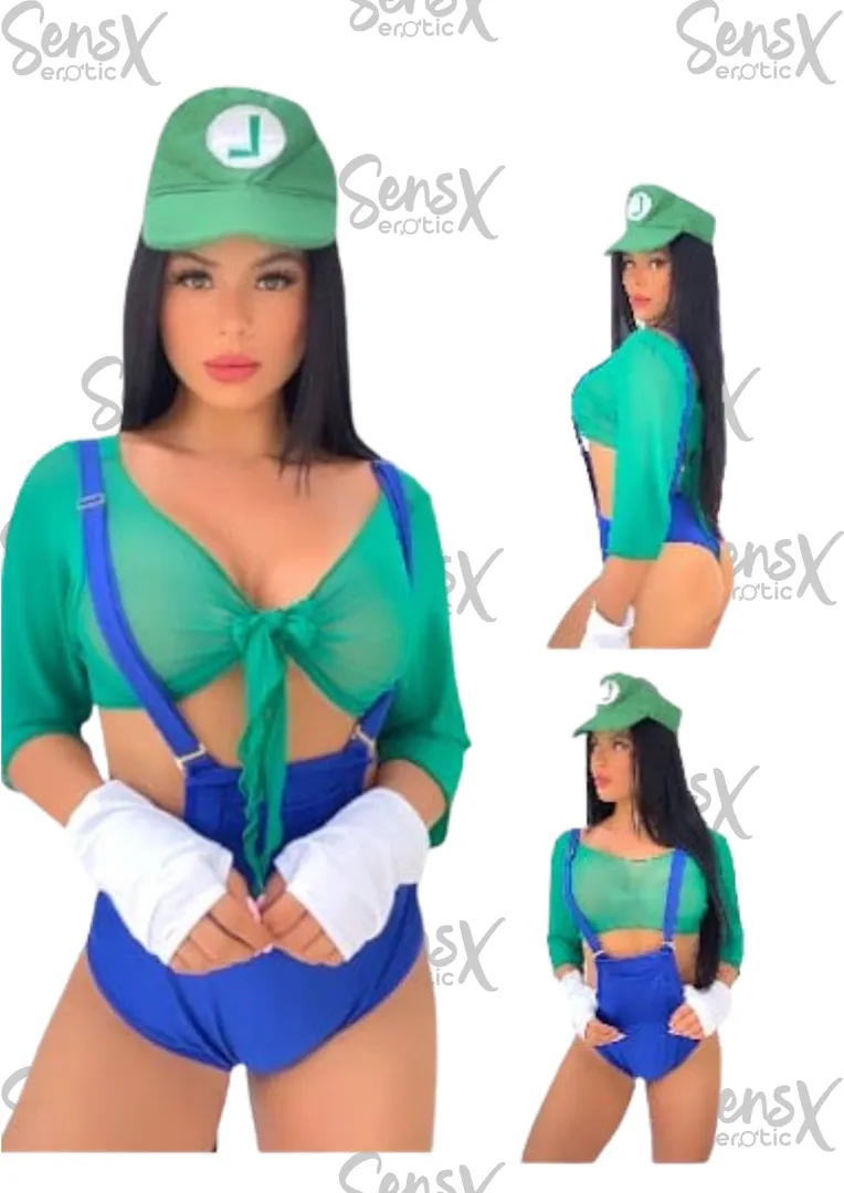 DISFRAZ CHICA LUIGUI