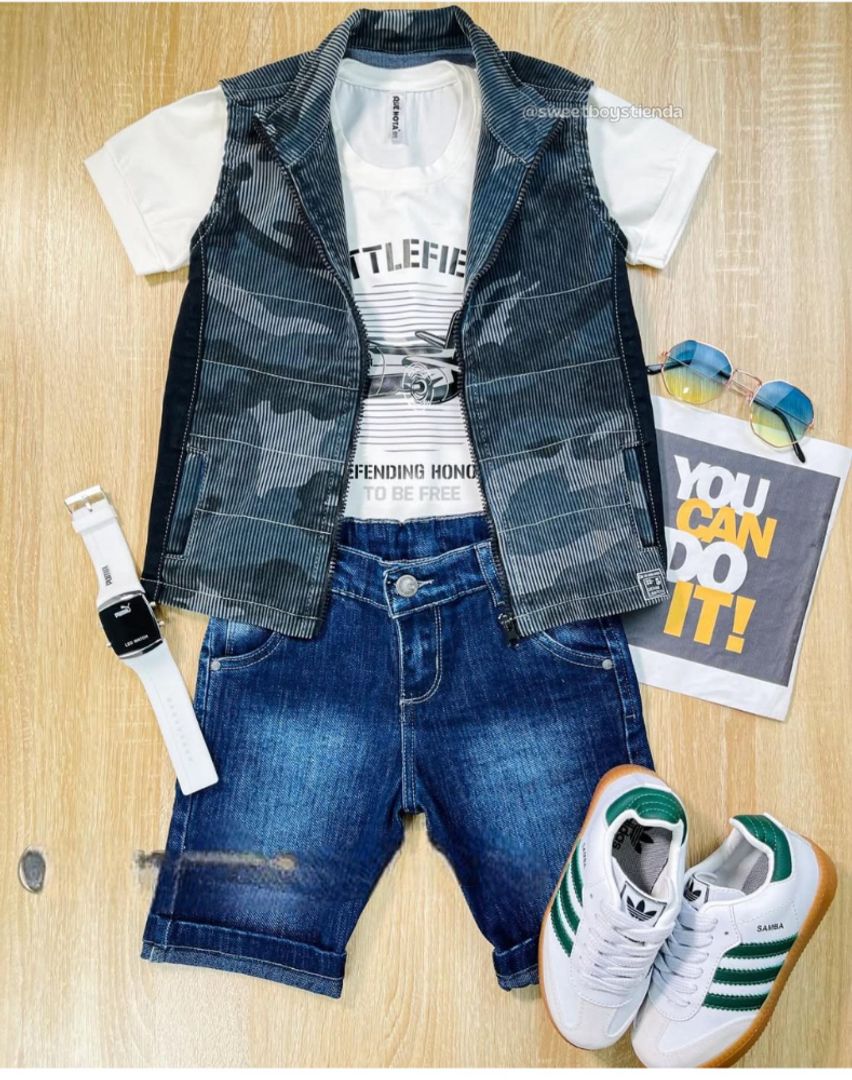 Conjunto tres piezas para niño
