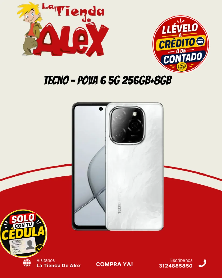 TECNO - Pova 6 5G 256GB+8GB