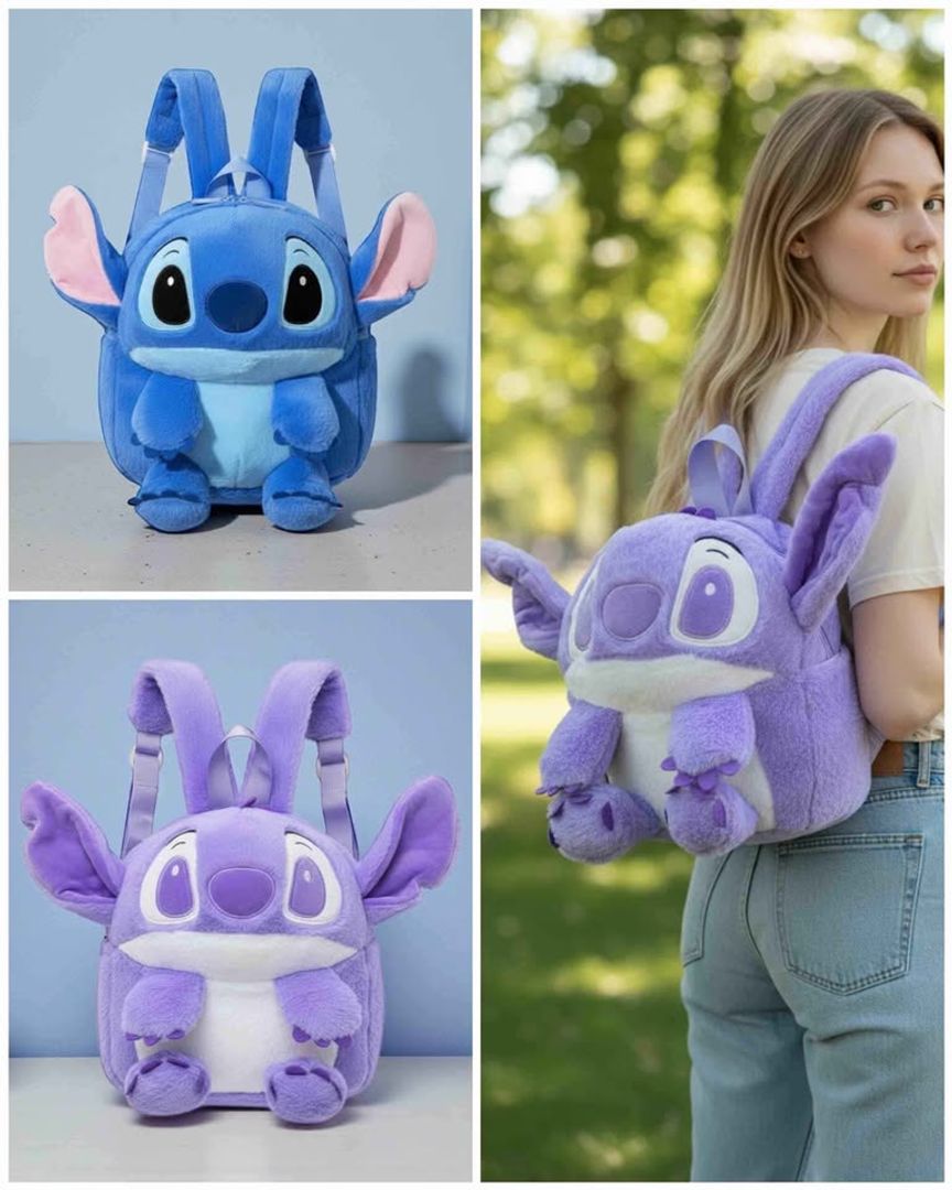 Morral Peluche Stitch
