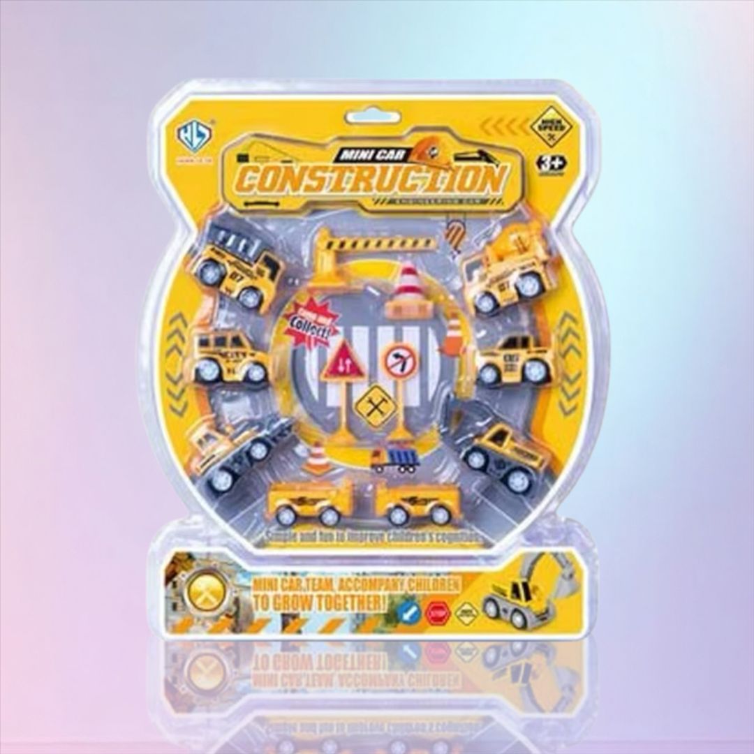 Blíster CARROS CONSTRUCCIÓN  