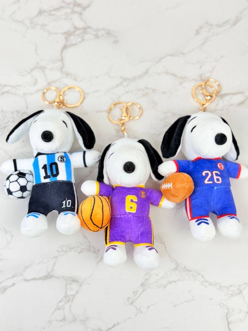 LLAVERO SNOOPY DEPORTIVO 