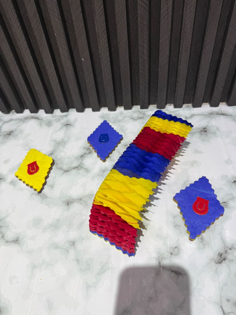 FESTÓN ROMBO X 4 UNIDADES 