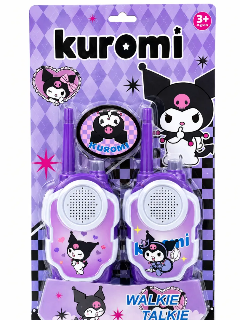 WALKIE TALKIE JUGUETES INTERCOMUNICADORES INFANTILES KUROMI