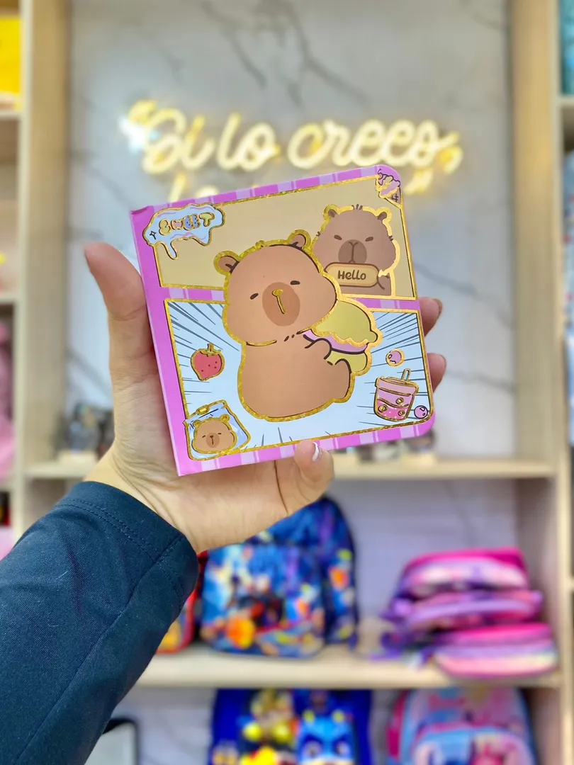 AGENDA MINI CAPIBARA 