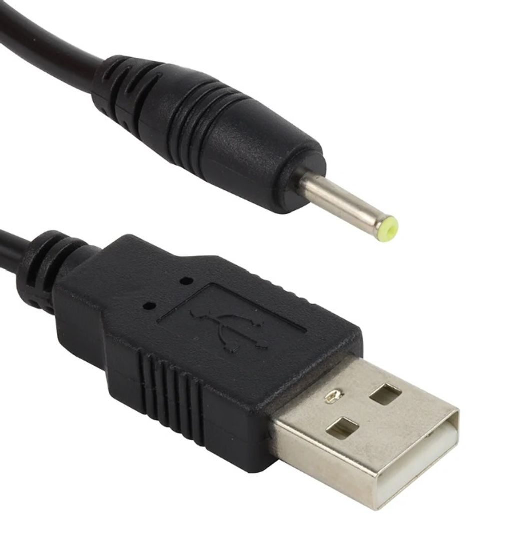 Cable USB a DC 2.5x0.7