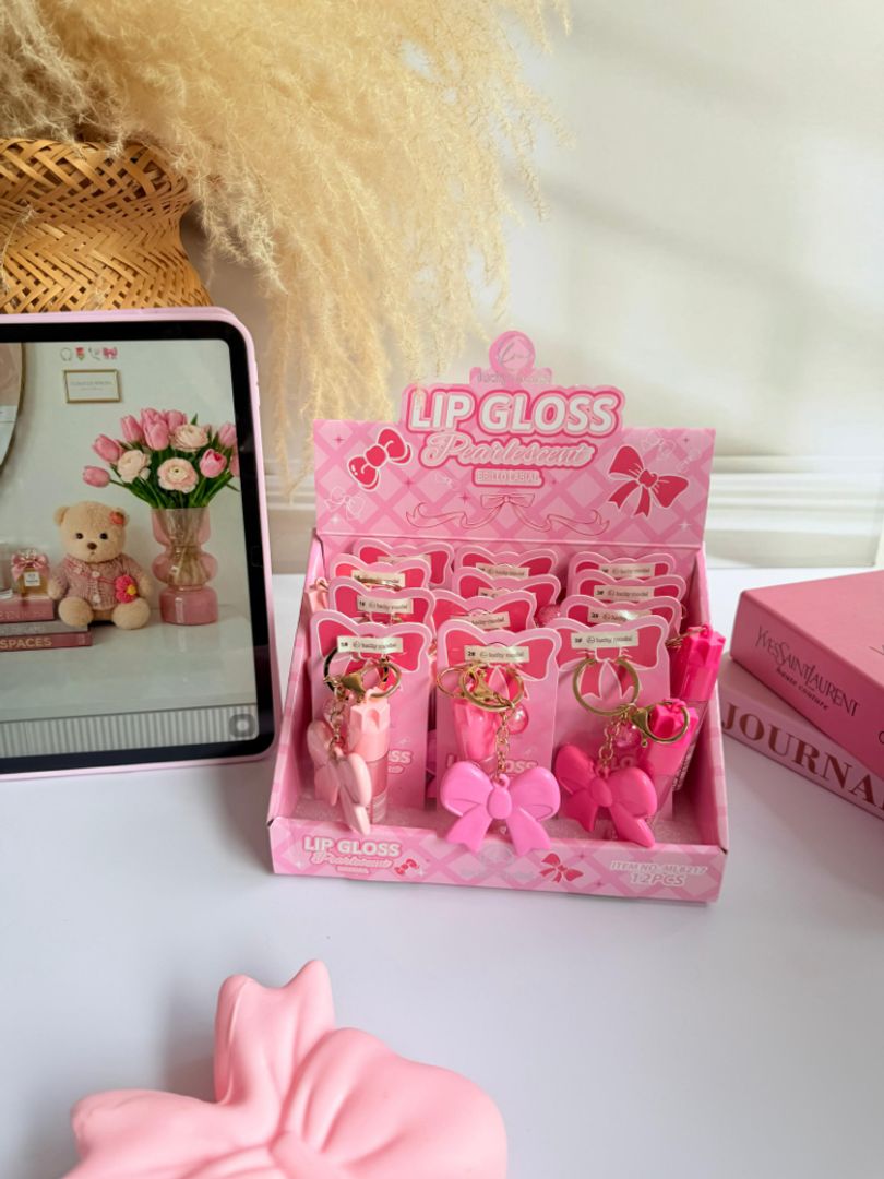 GLOSS LLAVERO PINK COQUETTE