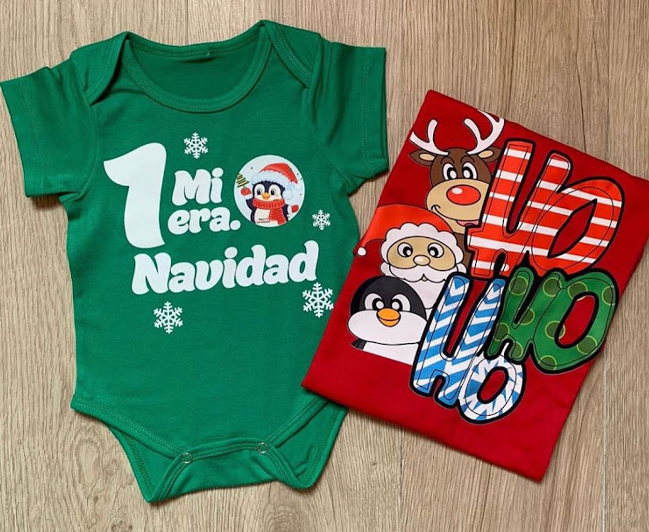 CAMISETAS NAVIDEÑAS FAMILIA 
