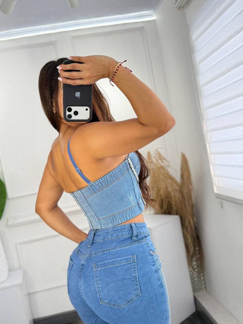 Crop top Jean 