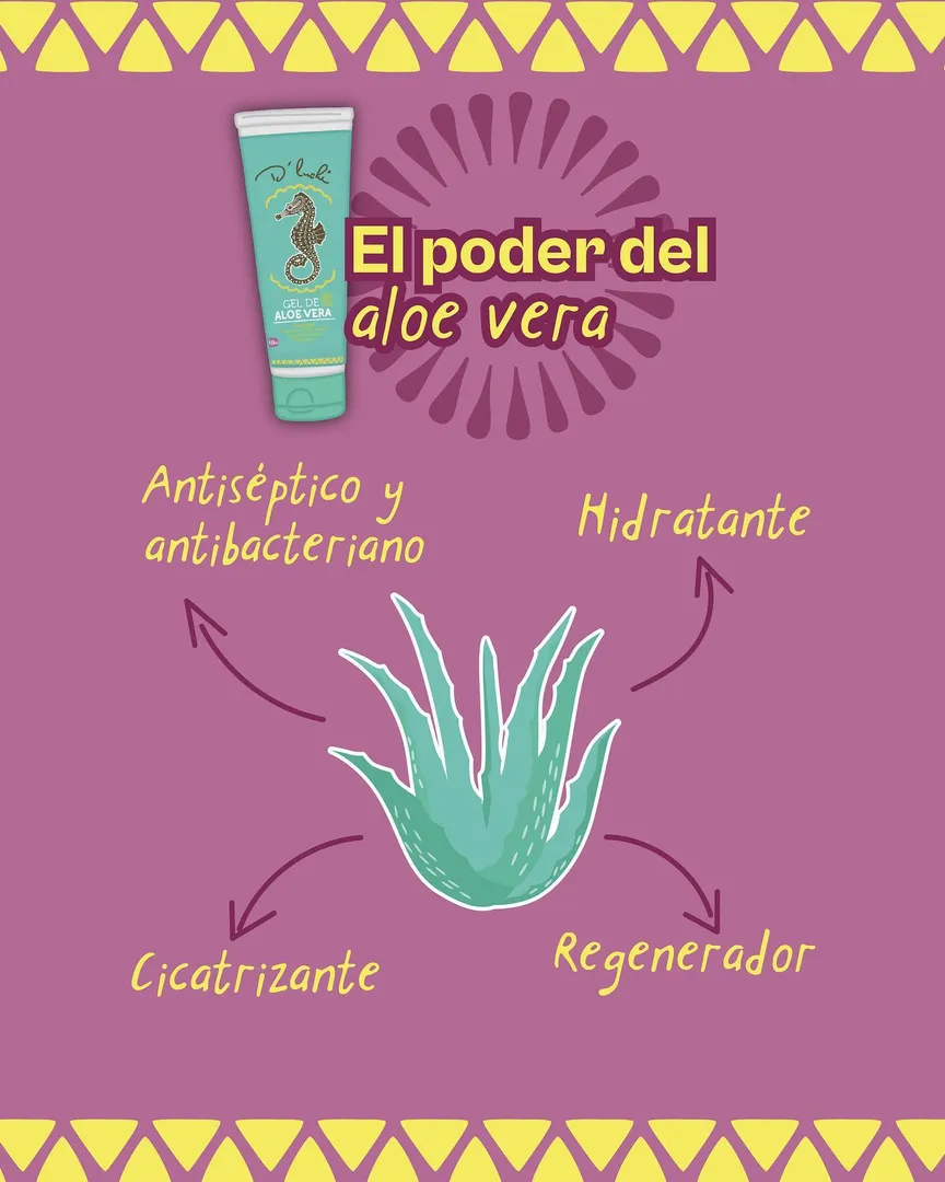 Gel de Aloe Vera 120ml DLUCHI