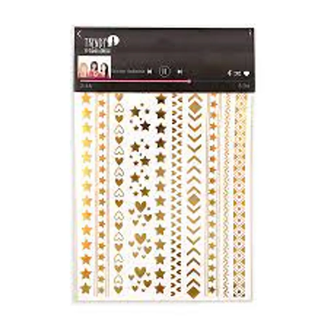 Tatuaje Sticker Temporal Trendy Ref R1501