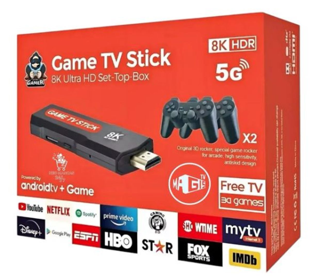 CONSOLA GAME TV STICK Q9 CON MAGIS U