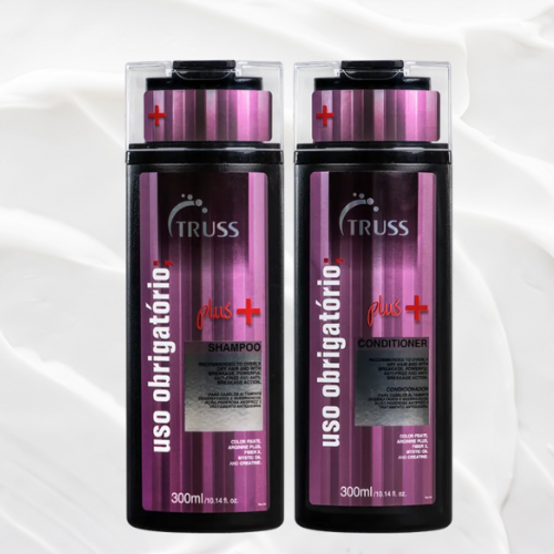 Kit Uso Obrigatorio Plus Shampoo y Condicionador Truss
