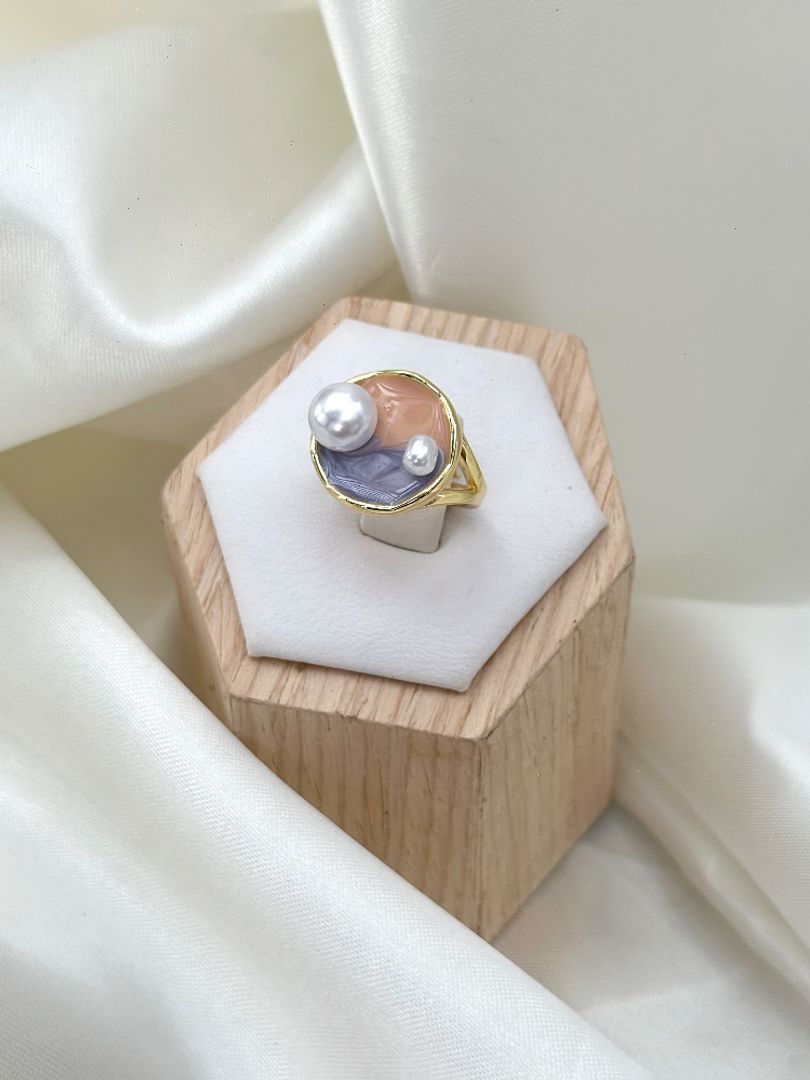 Anillo perla 