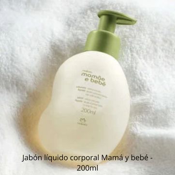 Imagen del producto Jabón líquido corporal Mamá y bebé - 200ml